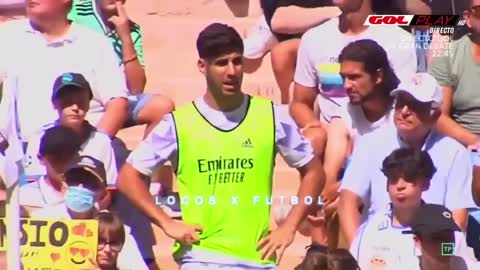 El enfado de Asensio fue monumental