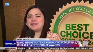 Ilang negosyante at kumpanya sa Pilipinas, kinilala sa Best Choice Awards