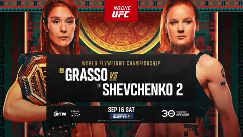 Alexa Grasso vs Valentina Shevchenko 1 | FREE FIGHT | Noche UFC