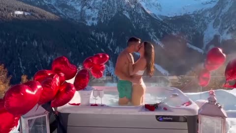 Romantic Couple On Honeymoon 💦💦 Sexy Bf Gf Romance 💞💦
