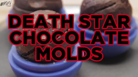 How To Make Death Star Chocolate Molds - Full Recipe