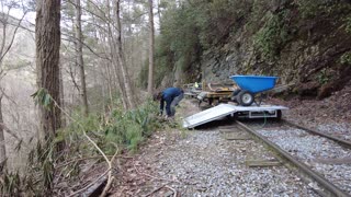 Loading Ramp Train Cart