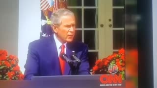 George Bush Lets it Slip Plane-Based Terror Attacks Were Really Interior Explosives