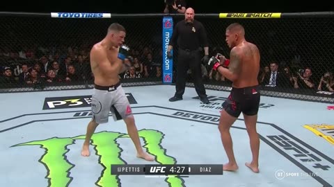 Pettis vs. Diaz Fight Highlights