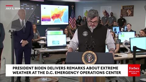 JUST IN- Biden Delivers Remarks On Extreme Weather As Hurricane Beryl Strengthens To Category 5
