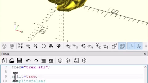 OpenScad: How to do sectional Analysis