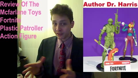 Review Of The Fortnite Plastic Patroller Action Figure