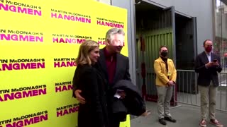 Alec Baldwin seen at opening night of 'Hangmen' on Broadway