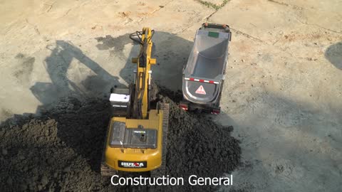 Making Roads With Mini Machines - Excavators-Dozers-Rollers-Trucks