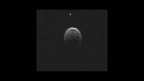 Asteroid's moon spotted during Earth flyby