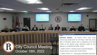 October 18, 2022 - City of Republic, MO - City Council Meeting