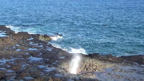 Po'ipu, HI — Spouting Horn