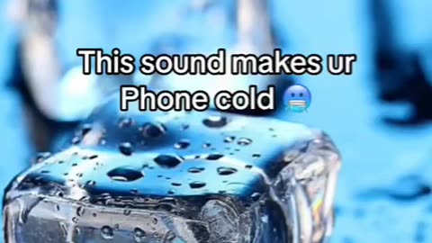 Use the sound and ur phone will cool down