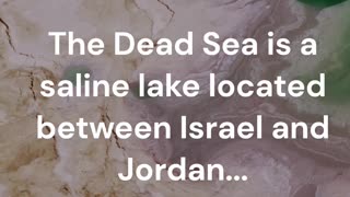 Dead Sea Fact - Salinity #shorts #facts