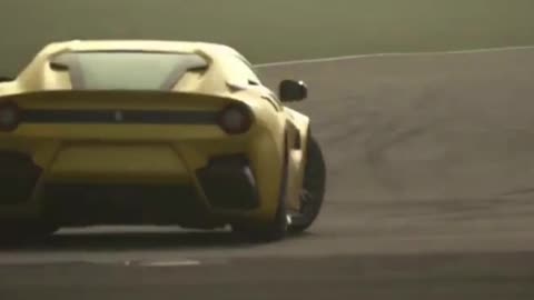 Chris Harris driving the F12 TDF ❤️ Ferrari F12 TDF 💛