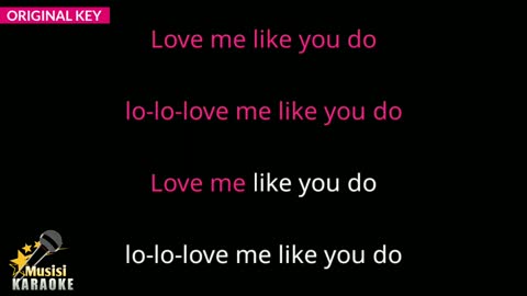 ve Me Like You Do - Ellie Goulding (Karaoke Songs With Lyrics - Original Key)