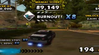 Burnout Dominator - World Tour Race Specials Series Event 2 Gameplay(PPSSPP HD)
