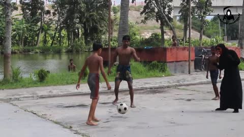 shaitan VS children_The childrens are playing Football with shaitan_TRAP OF SHAITAN