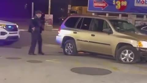 Woman Refuses To Surrender To Cops