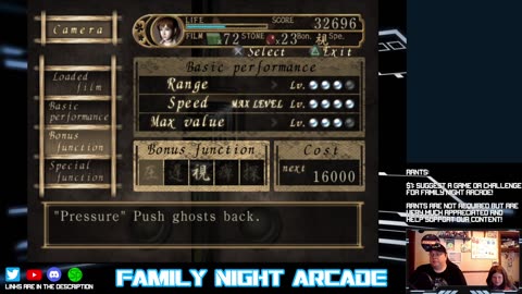 Family Night Arcade - Fatal Frame #10