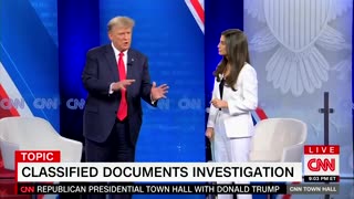 'You're A Nasty Person': Trump Interrupts CNN Host