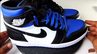 Royal Elegance: Air Jordan 1 'Royal Toe' Unboxing & Review | A Fresh Twist on Sneaker Royalty!