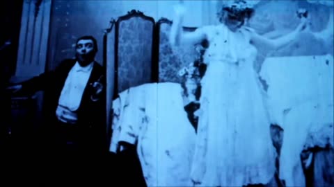 Le Coucher de la mariée (1896) Pirou Bedtime for the bride.