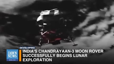 India's Chandrayaan-3 Moon Rover Successfully Begins Lunar Exploration