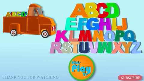 ABC _ Learning ABC For Children _ Truck _ Kids Play Tv