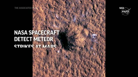 NASA spacecraft detect meteor strikes at Mars