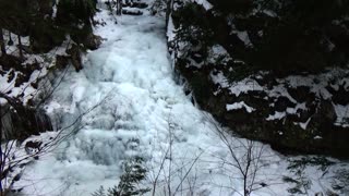 Frozen Waterfall