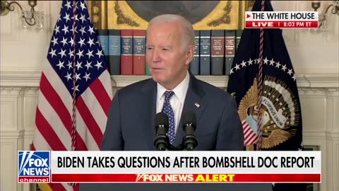 Here's Bribery Biden Looking Weak and Angry as Media Presses Him Over Forgetfulness