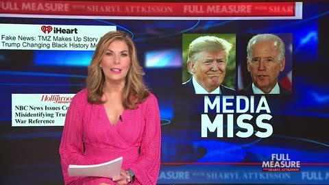Sharyl Attkinson - Full Measure segment -'Media Miss' - Lies and Omissions about Trump and O'Biden