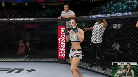 UFC 285 | Valentina Shevchenko vs. Alexa Grasso | Fight Simulation
