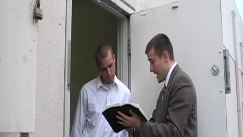 Jehovah's Witness Soul-Winning Demonstration Video 03/09/2009 - sanderson1611 Channel Revival