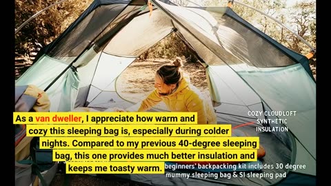 Real Remarks: Kelty Kush 30 Degree Synthetic Fill Car Camping Sleeping Bag (2020)