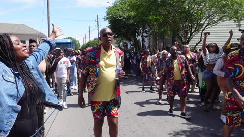 New Orleans Second Line | Ole & Nu Style Fellas | 2024