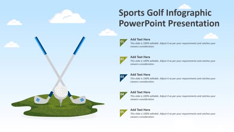 Sports Golf Infographic PowerPoint Presentation