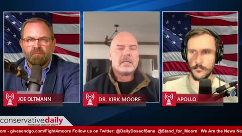 Conservative Daily: Prosecution of Those Who Challenged the Covid Narrative with Dr. Kirk Moore