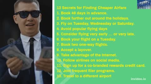 13 Secrets for Finding Cheaper Airfare