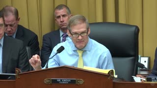 Jim Jordan's opening statement on the Weaponization of the Federal Government