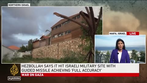 Hezbollah says it has targeted an Israeli military site