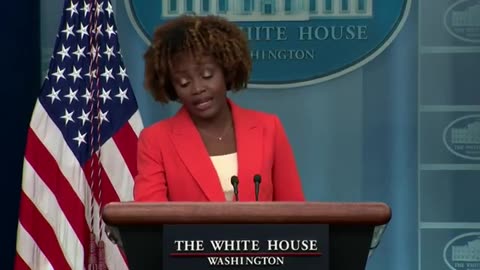 Katrine Jean-Pierre slips and calls Obama the President in Press Conference