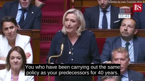 What have you done with France!_ Marine Le Pen slams Macron over riots