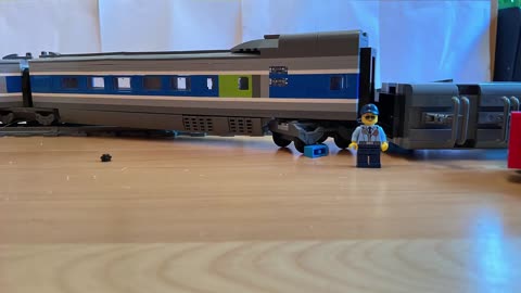 Lego TGV Train Crash