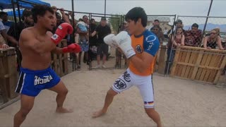 Goku vs Kupono | INSANE Backyard Muay Thai