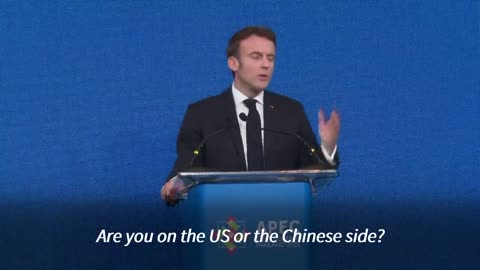 'We need a single global order' says Macron at APEC summit