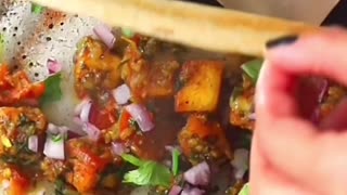 Paneer masala dosa