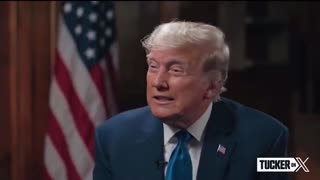 WATCH: Trump Shows Tucker Carlson His Best Kamala Harris Impression