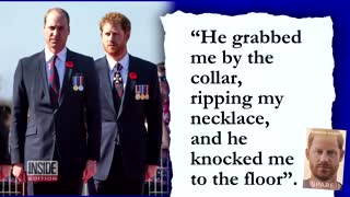Harry Claims Prince William Physically Attacked Him